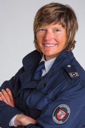 Leiterin der Feuerwehr Marburg - Carmen Werner